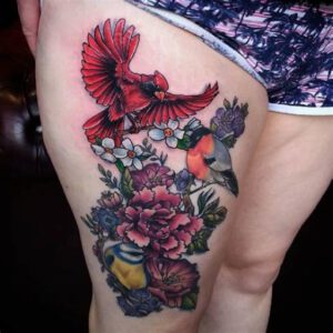 Tattoo Ideas for Woman on Thigh