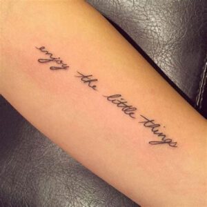 Tattoo Ideas for Women with Meaningful Quotes