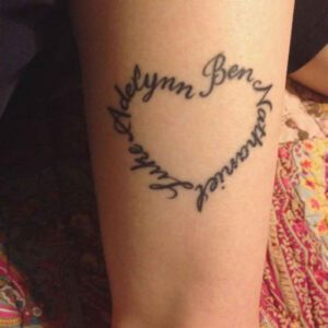 Tattoo Ideas for Your Daughter’s Name