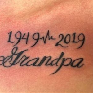 Tattoo Ideas in Memory of Grandpa