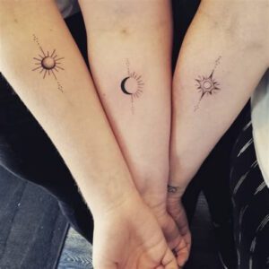 Tattoo Ideas Sun Moon and Stars