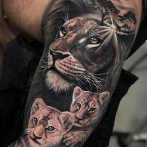 Tattoo Ideas to Go with a Lion