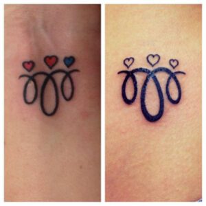 Tattoo Ideas to Represent Two Daughters