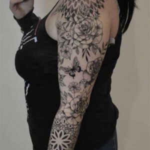 Tattoo Sleeve Filler Ideas For Woman