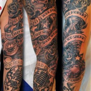 Tattoo Sleeve Ideas for Men Color