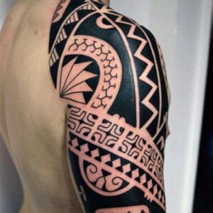 Tribal Half Sleeve Tattoos for Men Ideas