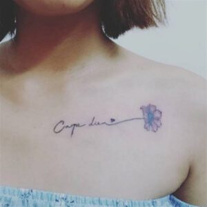 Upper Chest Tattoo Ideas for Females