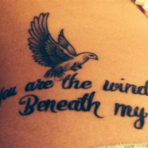 Wind Beneath My Wings Tattoo Ideas