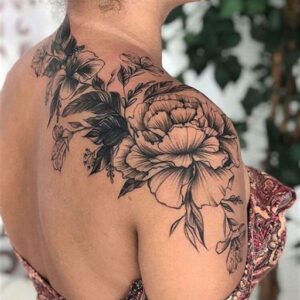 Women’s Back Shoulder Tattoo Ideas