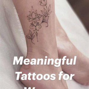 Women’s Tattoo Ideas with Meaning