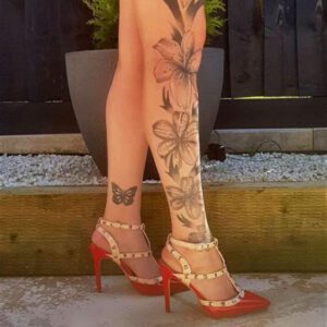 Women’s Upper Leg Tattoo Ideas