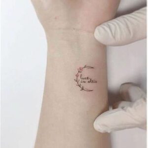 Wrist Minimalist Tattoo Ideas with Meaning