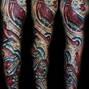 3D Tattoo Sleeve Ideas for Men