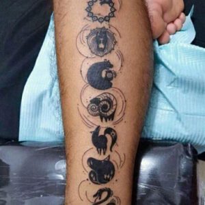 7 Deadly Sins Anime Tattoo Ideas