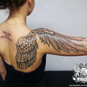 Angel Wings Tattoo Ideas for Women