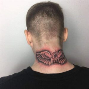 Back of Neck Tattoo Ideas for Men