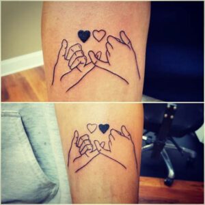 Best Friend Tattoo Ideas with Meaning