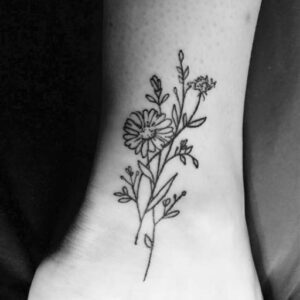 Black and White Tattoo Ideas Simple