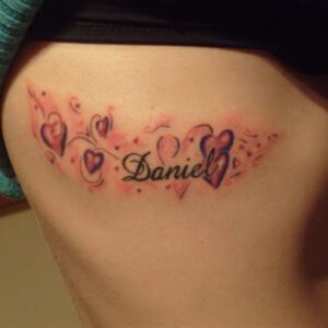 Boyfriend Name Tattoo Ideas for Girlfriend