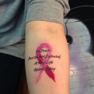 Breast Cancer Tattoo Ideas for Females