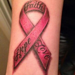 Breast Cancer Tattoo Ideas for Men