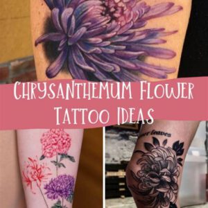 Chrysanthemum Tattoo November Birth Flower Tattoo Ideas