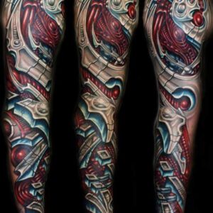 Color Sleeve Tattoo Ideas for Men