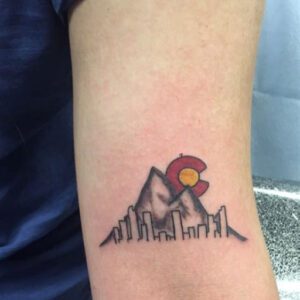 Colorado Tattoo Ideas In Black And White