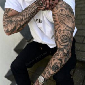 Cool Black and Grey Tattoo Ideas