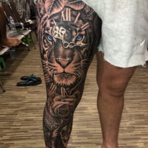 Cool Leg Tattoo Ideas for Men