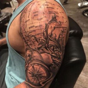 Cool Shoulder Tattoo Ideas for Guys