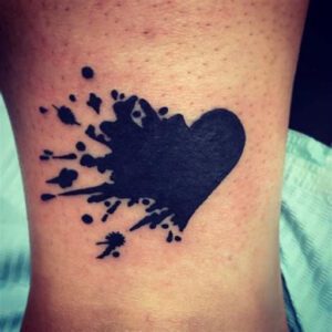 Covering Up a Heart Tattoo Ideas