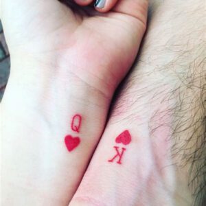 Cute Husband and Wife Tattoo Ideas