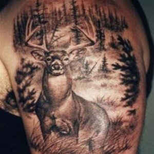 Deer Hunting Tattoo Ideas for Men