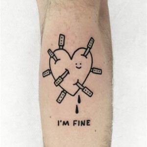 Depression Mental Health Tattoo Ideas for Men