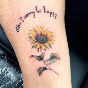 Don’t Worry Be Happy Tattoo Ideas