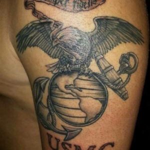 Eagle Globe and Anchor Tattoo Ideas