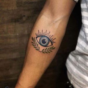 Evil Eye Tattoo Ideas for Men