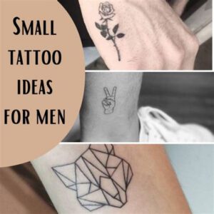 First Small Tattoo Ideas for Guys