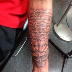 Forearm Christian Tattoo Ideas For Men