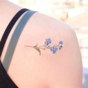 Forget Me Not Flower Tattoo Ideas