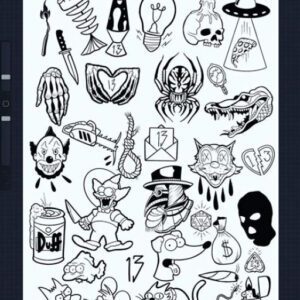 Friday the 13th Tattoo Ideas for Guys