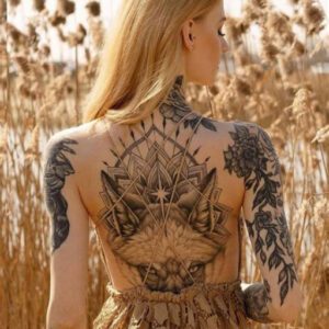 Full Back Tattoos for Women Ideas