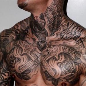 Full Neck Tattoo Ideas for Men