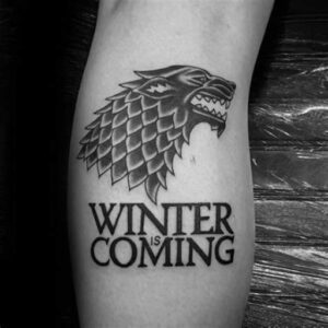 Game of Thrones Tattoo Ideas for Men