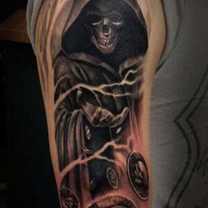 Grim Reaper Tattoo Ideas for Men