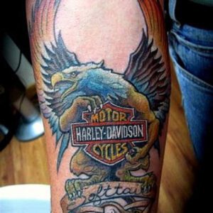 Harley Davidson Tattoo Ideas for Men