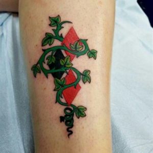 Harley Quinn and Poison Ivy Tattoo Ideas