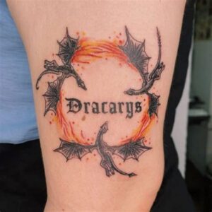 House of the Dragon Tattoo Ideas