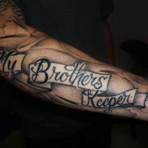 I Am My Brother’s Keeper Tattoo Ideas